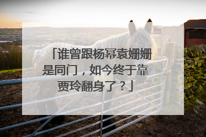 谁曾跟杨幂袁姗姗是同门,如今终于靠贾玲翻身了?