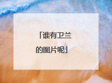谁有卫兰的图片呢