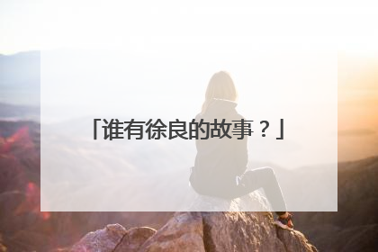 谁有徐良的故事？