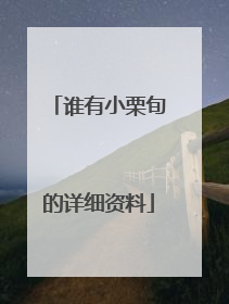 谁有小栗旬的详细资料
