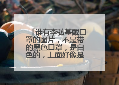 谁有李弘基戴口罩的图片,不是带的黑色口罩,是白色的,上面好像是米老鼠的样子,谁有,急用!!!