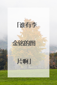 谁有李金铭的图片啊