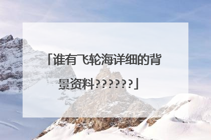 谁有飞轮海详细的背景资料??????