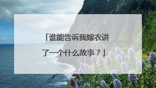 谁能告诉我嫁衣讲了一个什么故事?