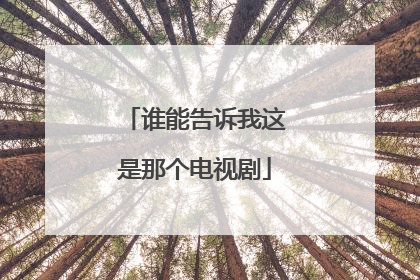 谁能告诉我这是那个电视剧