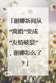 谢娜新闻从“离婚”变成“友情破裂”,谢娜怎么了?