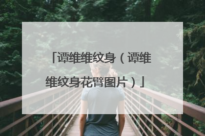 谭维维纹身（谭维维纹身花臂图片）