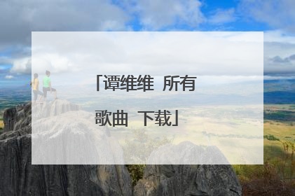 谭维维 所有歌曲 下载