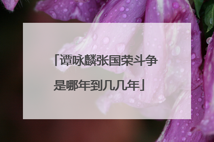 谭咏麟张国荣斗争是哪年到几几年