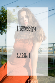 谭松韵是谁