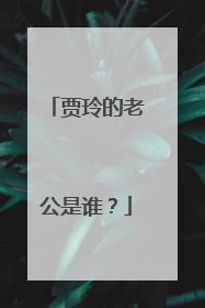 贾玲的老公是谁？