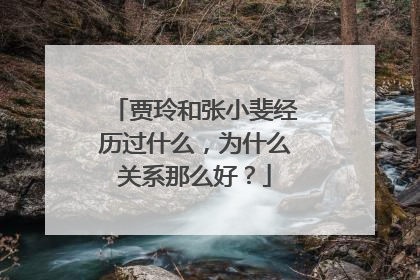 贾玲和张小斐经历过什么,为什么关系那么好?