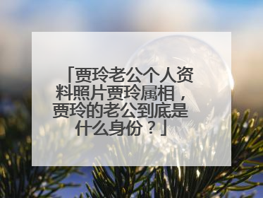 贾玲老公个人资料照片贾玲属相，贾玲的老公到底是什么身份？