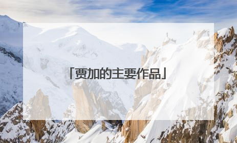 贾加的主要作品