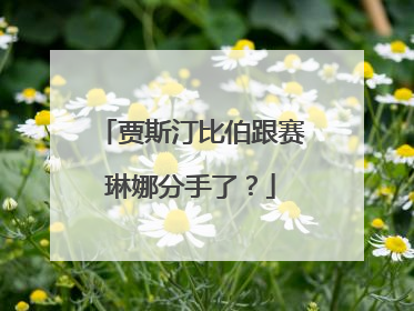 贾斯汀比伯跟赛琳娜分手了?