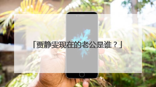 贾静雯现在的老公是谁？