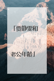 贾静雯和老公年龄