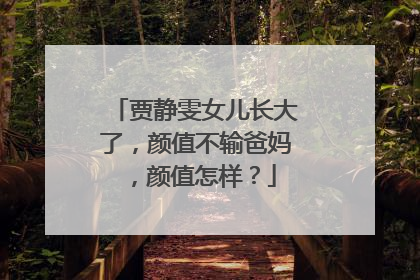 贾静雯女儿长大了，颜值不输爸妈，颜值怎样？