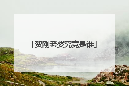 贺刚老婆究竟是谁