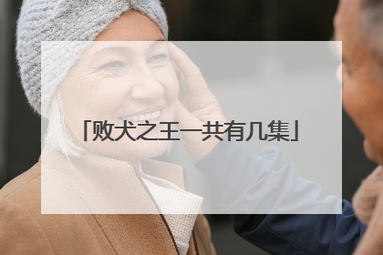 败犬之王一共有几集