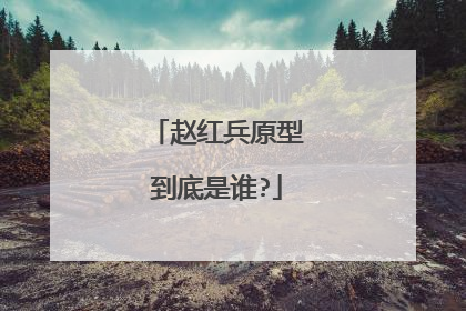 赵红兵原型到底是谁?