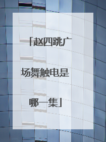 赵四跳广场舞触电是哪一集