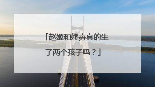 赵姬和嫪毐真的生了两个孩子吗?