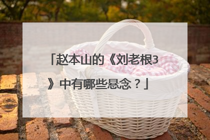 赵本山的《刘老根3》中有哪些悬念?