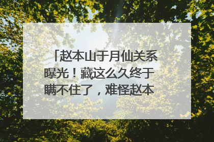 赵本山于月仙关系曝光!藏这么久终于瞒不住了,难怪赵本山力捧!怎么回事