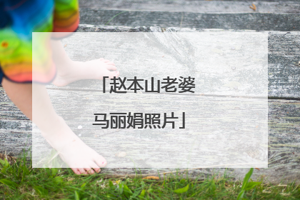 赵本山老婆马丽娟照片