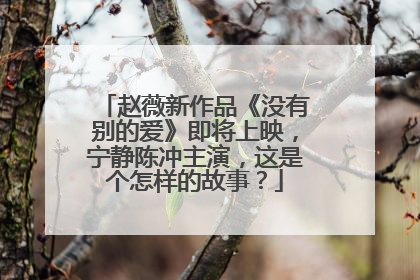 赵薇新作品《没有别的爱》即将上映,宁静陈冲主演,这是个怎样的故事?