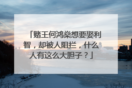 赌王何鸿燊想要娶利智，却被人阻拦，什么人有这么大胆子？