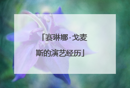 赛琳娜·戈麦斯的演艺经历