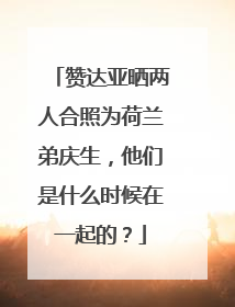 赞达亚晒两人合照为荷兰弟庆生，他们是什么时候在一起的？