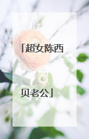 超女陈西贝老公