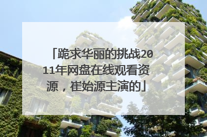 跪求华丽的挑战2011年网盘在线观看资源,崔始源主演的