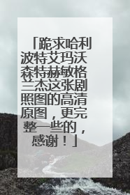 跪求哈利波特艾玛沃森特赫敏格兰杰这张剧照图的高清原图，更完整一些的，感谢！