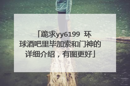 跪求yy6199 环球酒吧里毕加索和门神的详细介绍，有图更好