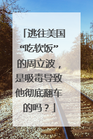 逃往美国“吃软饭”的周立波,是吸毒导致他彻底翻车的吗?