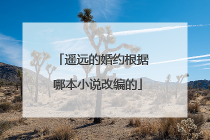 遥远的婚约根据哪本小说改编的