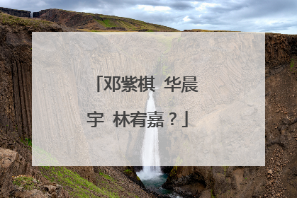 邓紫棋 华晨宇 林宥嘉?