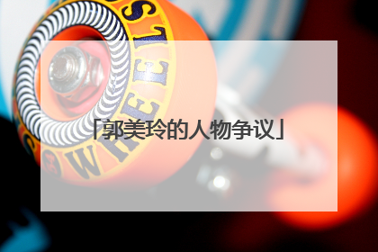 郭美玲的人物争议