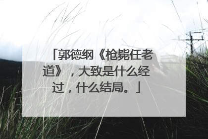 郭德纲《枪毙任老道》，大致是什么经过，什么结局。