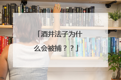 酒井法子为什么会被捕??