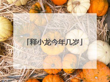 释小龙今年几岁