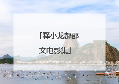 释小龙郝邵文电影集