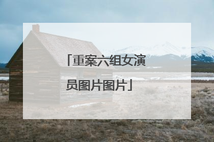 重案六组女演员图片图片