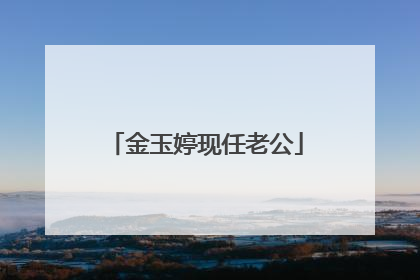 金玉婷现任老公