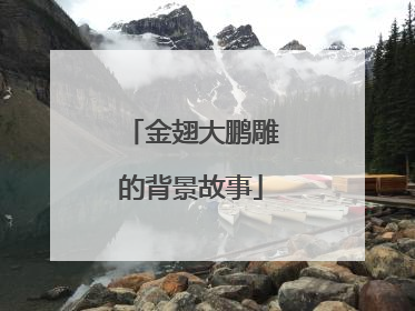 金翅大鹏雕的背景故事