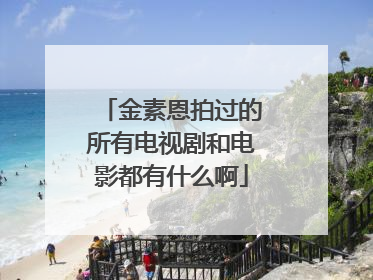 金素恩拍过的所有电视剧和电影都有什么啊